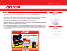 Tablet Screenshot of 4tecx.com